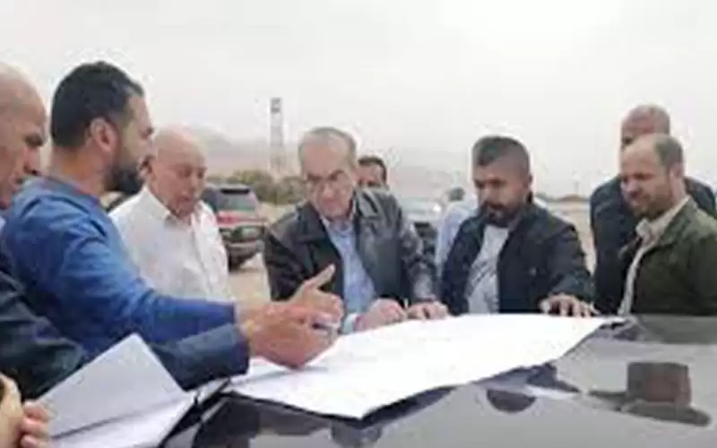 جولة ميدانية لوزير الاشغال على مشاريع