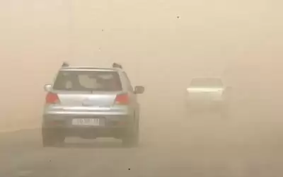 الدفاع المدني يدعو لعدم التعرض للغبار