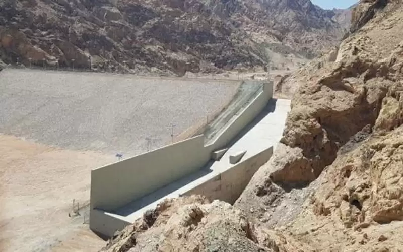 فيضان سد رحمة في وادي عربة