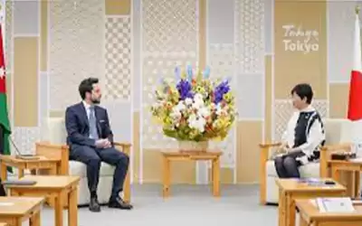 ولي العهد يبحث آفاق التعاون الثنائي