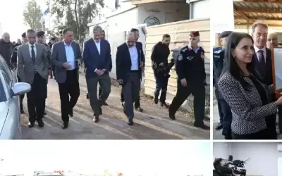 وزير الداخلية يزور مكتب النهضة العربية