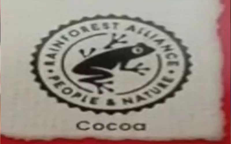 الغذاء والدواء: شعار الضفدع على المنتجات