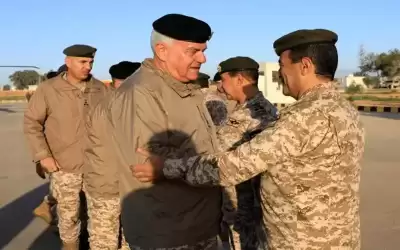 الحنيطي يشارك مرتبات كتيبة الحسين الآلية