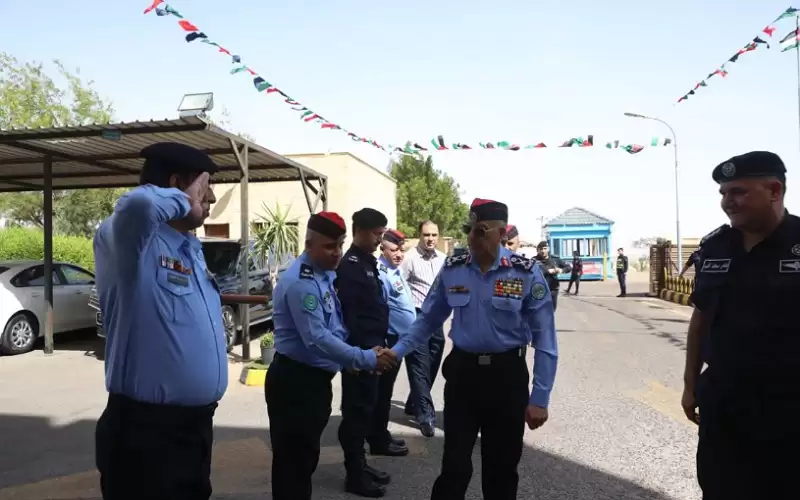 خلال جولة تفقدية، مدير الأمن العام