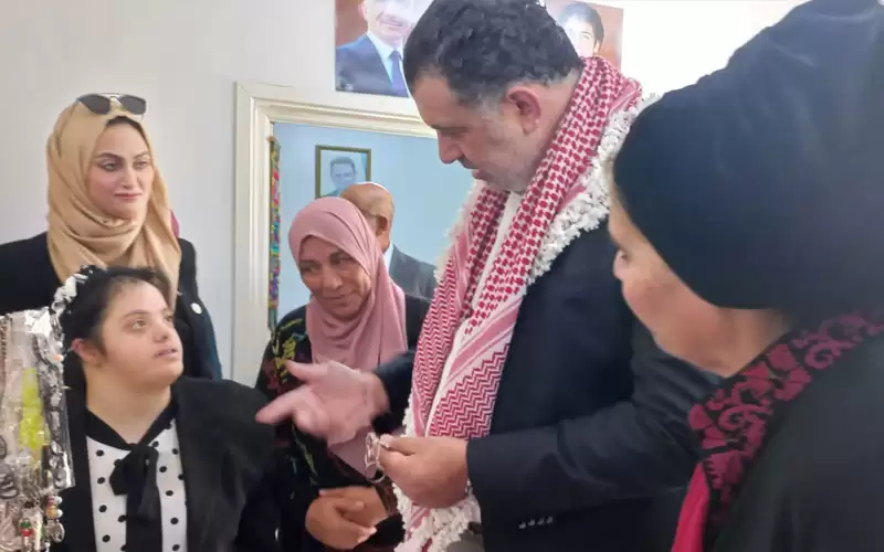 البطاينة يرعى بازار جمعية مساندة للتنمية