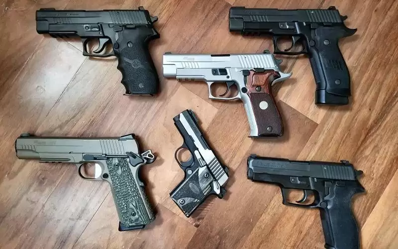 السجن 9 سنوات لشخصين هربا مسدسات