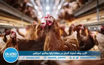 بسبب انفلونزا الطيور.. الأردن يوقف استيراد