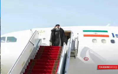 الرئيس الإيراني يصل دمشق