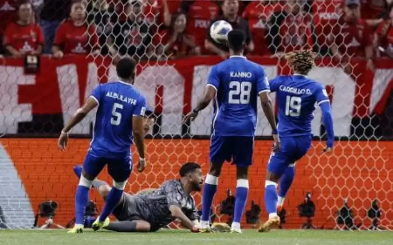 الهلال يخسر لقبه الآسيوي أمام أوراوا