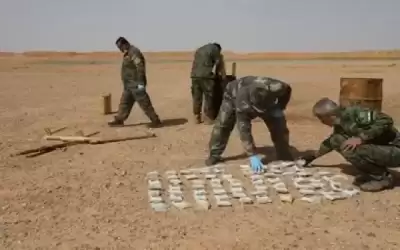 جيش سوريا الحرة يضبط شحنة كبتاغون