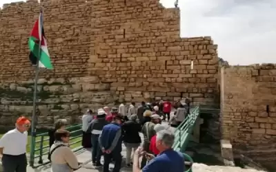 تضاعف أعداد السياح في قلعة الكرك