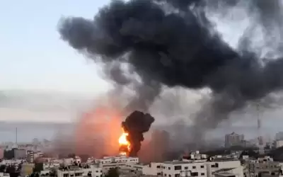 طائرات الاحتلال تقصف عدة مواقع بقطاع