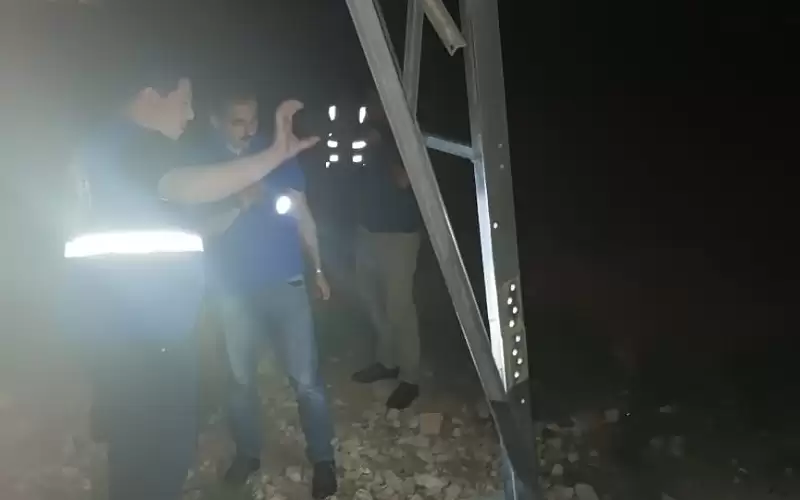 اعتداء على برج ضغط عالي بوادي