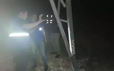 اعتداء على برج ضغط عالي بوادي