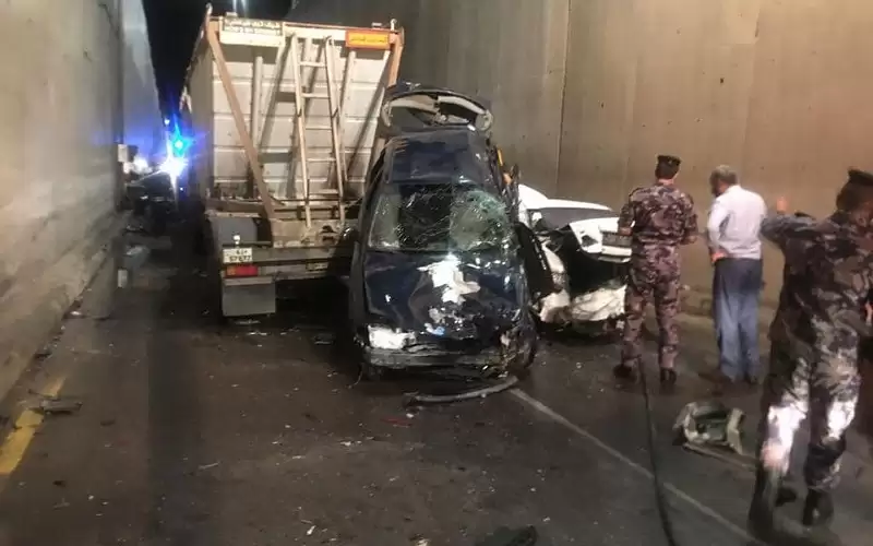 موكب عرس وراء الحادث المروع داخل