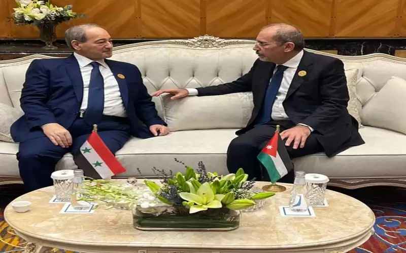الصفدي يجري مباحثات مع نظيره السوري