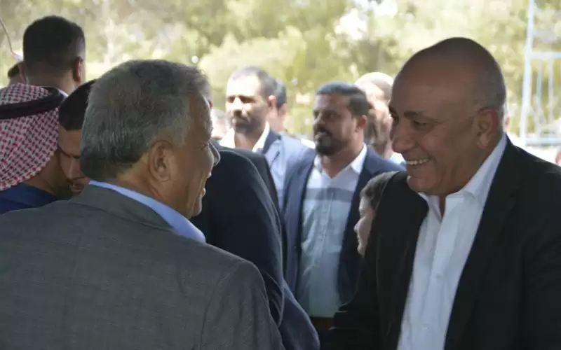 بالصور.. جمال المحاسنة يولم بزفاف نجله