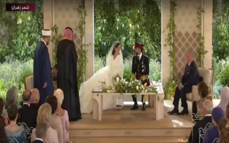 إمام الحضرة الهاشمية يعقد قران ولي