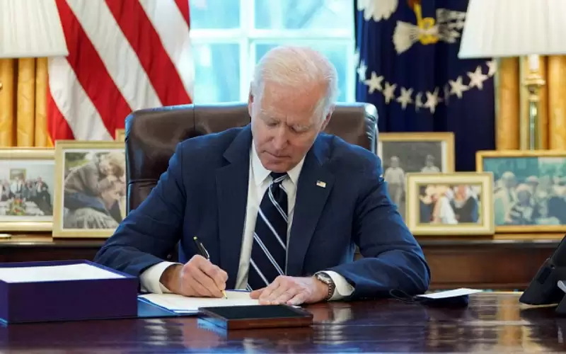 بايدن يوقع اليوم على مشروع قانون