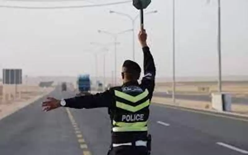 ضبط مركبة تسير بسرعة 252كم