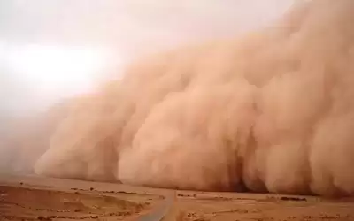 منخفض خماسيني قادم من مصر يؤثر