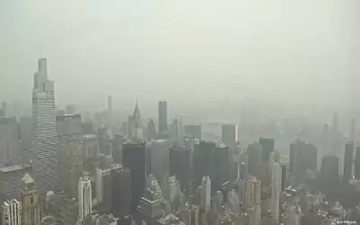 نيويورك تسجل أسوأ تلوث هواء في