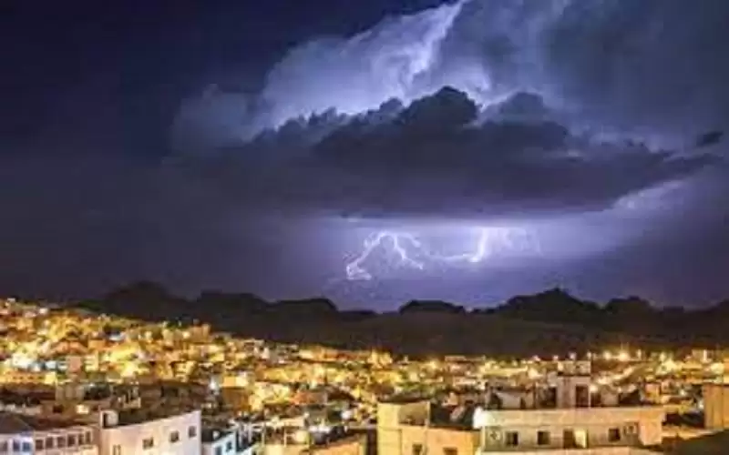 حالة عدم الاستقرار الجوي التي تحدث