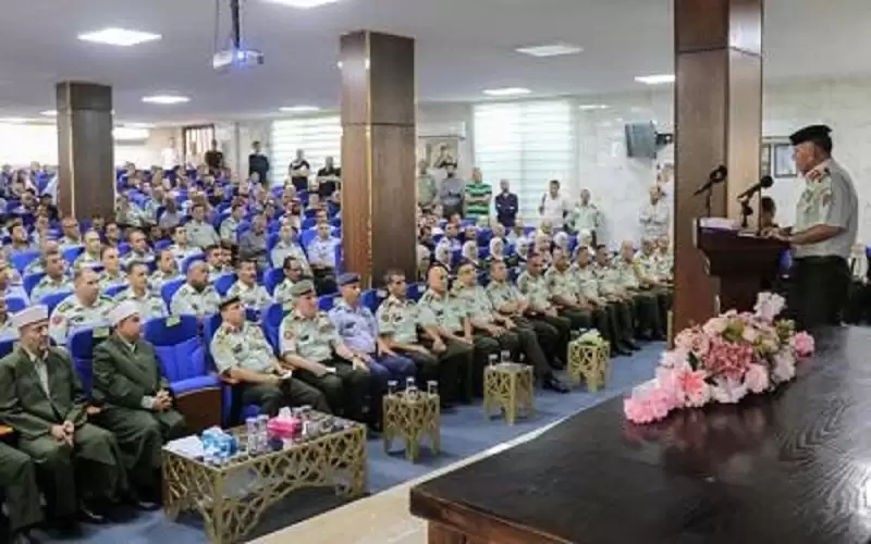 القوات المسلحة تودع بعثة الحج العسكرية