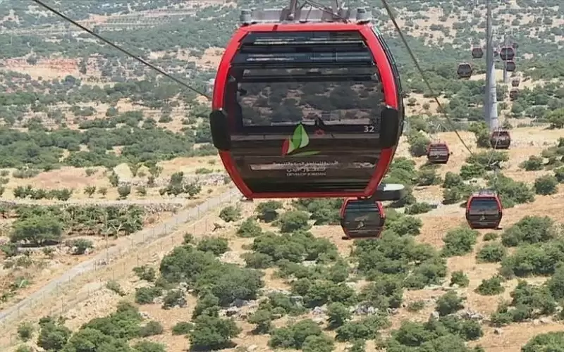 افتتاح تلفريك عجلون رسميا اليوم