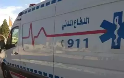 5 إصابات بحادث تدهور مركبة في