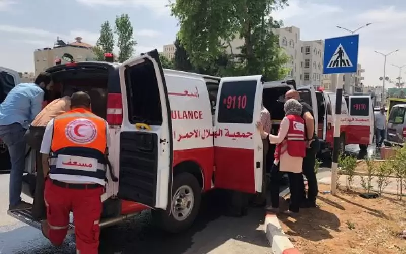 الهلال الأحمر الفلسطيني يطالب بممر آمن