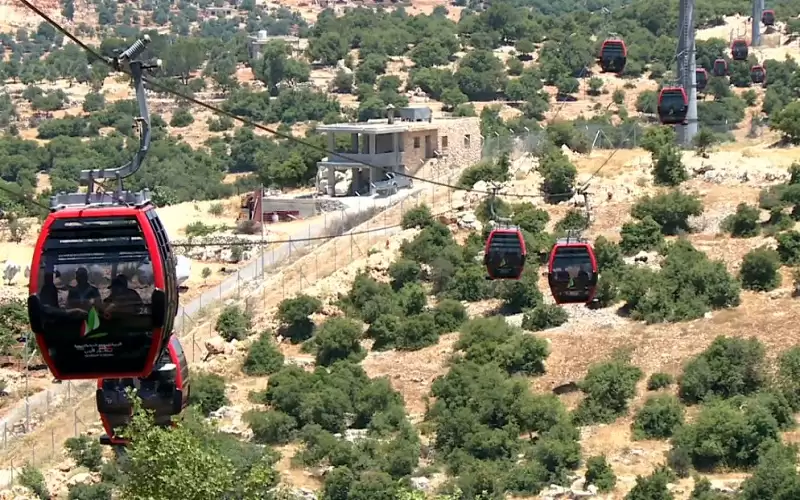 إدراج تلفريك عجلون ومسار درب الأردن
