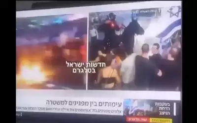 مستوطن يدهس متظاهرين ضد حكومة نتنياهو