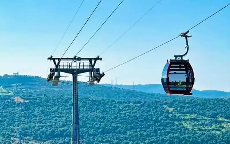 تلفريك عجلون يسجل رقما قياسيا بعدد