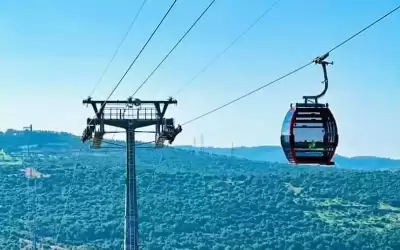 تلفريك عجلون يسجل رقما قياسيا بعدد