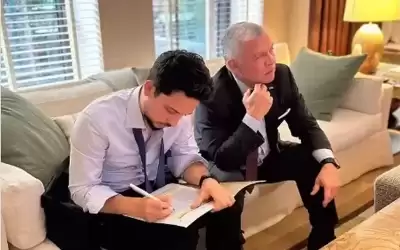 ولي العهد عبر انستجرام: عبدالله يا