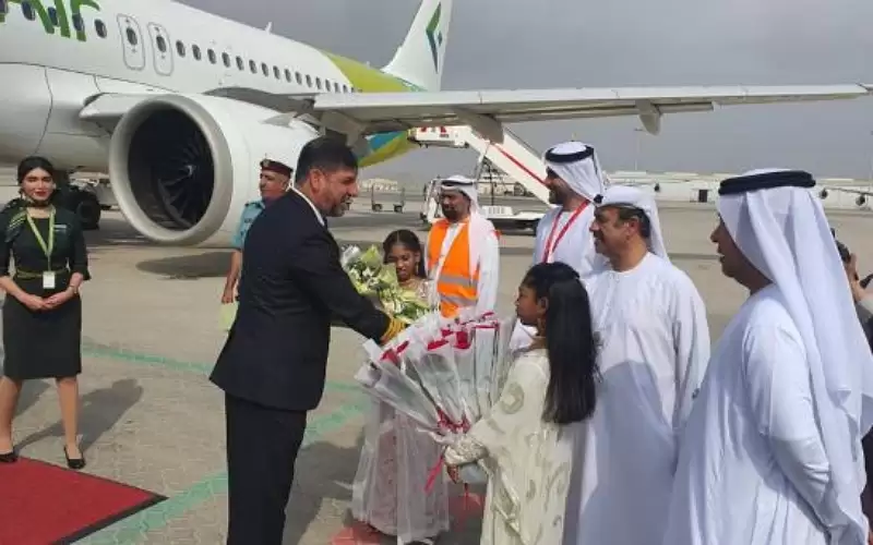 مطار الفجيرة الدولي يستقبل أولى رحلات