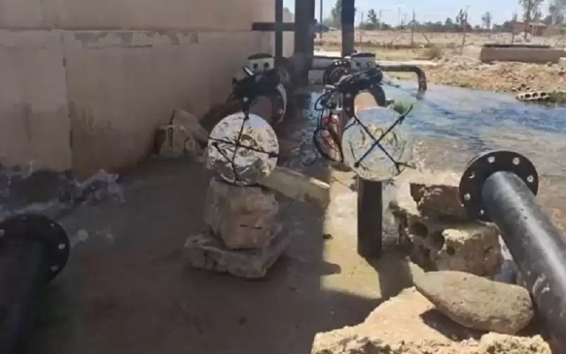 توقف ضخ المياه لقضاء الخالدية بسبب