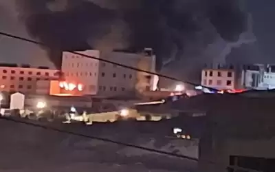 الأمن العام: مع حريق مصنع اسفنج