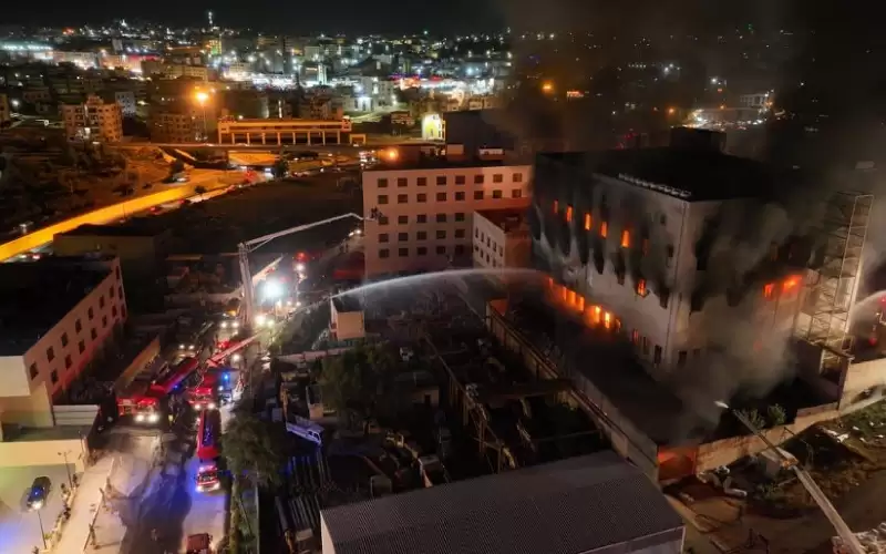 الدفاع المدني يتمكن من اخماد حريق