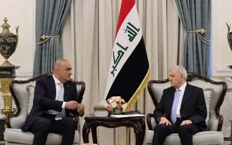 الخصاونة والرئيس العراقي يؤكدان عمق العلاقة