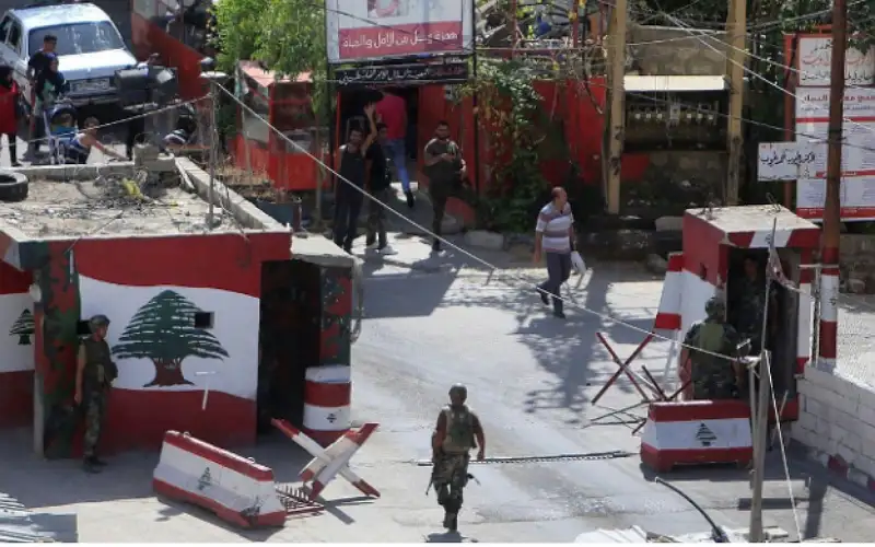 الجيش اللبناني يعلن إصابة عسكريين باشتباكات