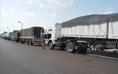 الأردن يمنع مركبات شحن أجنبية من