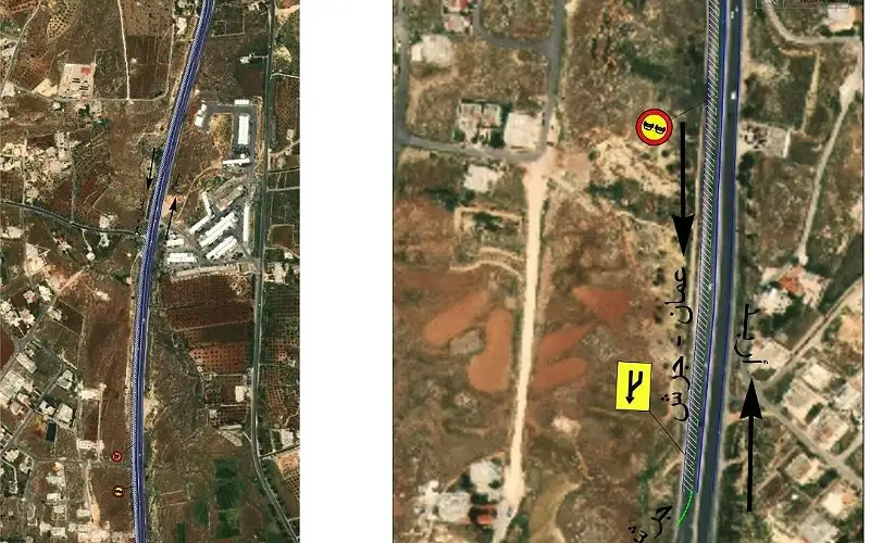 تحويلات مرورية على طريق عمان جرش
