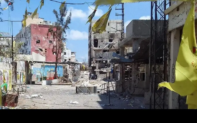 وقف مؤقت لإطلاق النار بمخيم عين