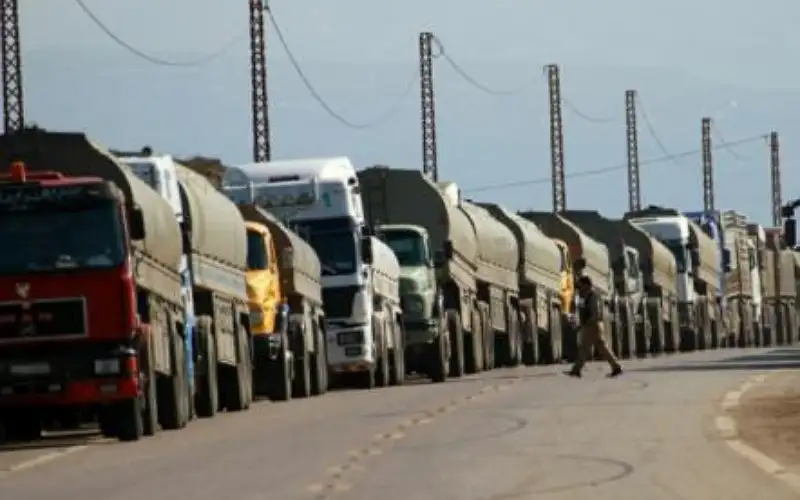 الجمارك تعمم بإعفاء الشاحنات من الضريبة