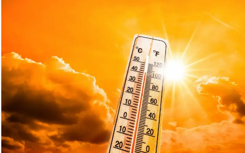 درجات الحرارة تتجاوز ال 45 الأسبوع