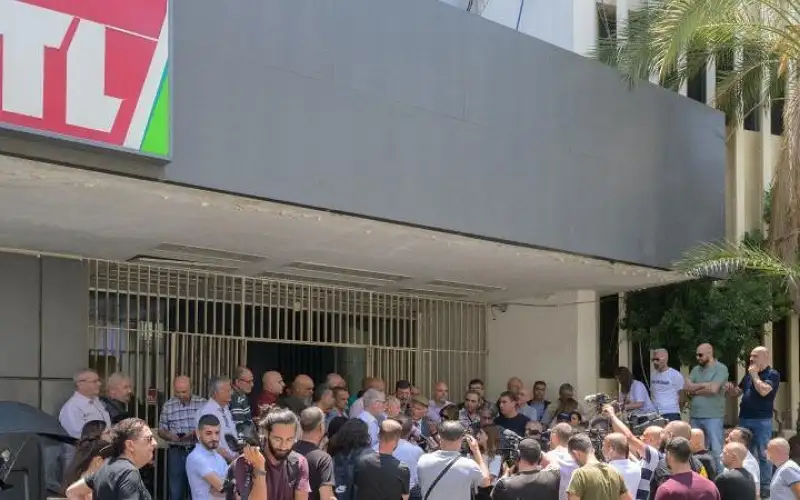 توقف تلفزيون لبنان الرسمي عن البث