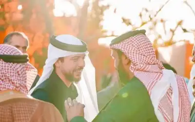 ولي العهد معلقا على صورة: الأمس