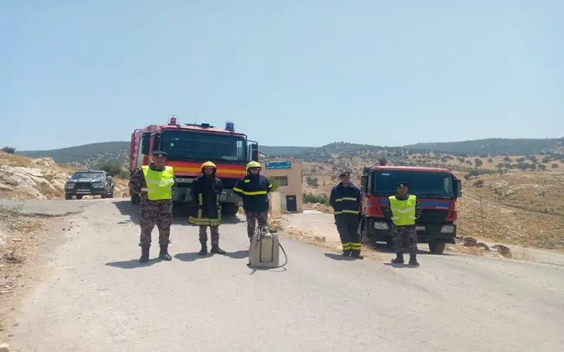 الدفاع المدني يستعد لمكافحة حرائق الغابات